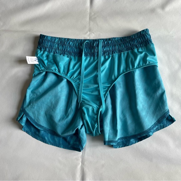 Juicy Couture Teal Athletic Shorts with Pink Logo - Picture 4 of 8